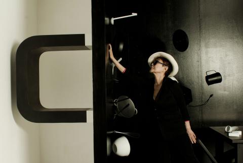 Portrait d'artiste Yoko Ono
