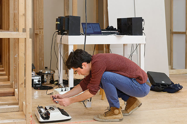 Portrait d'artiste Celsian Langlois