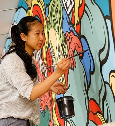 Portrait d'artiste Wenna