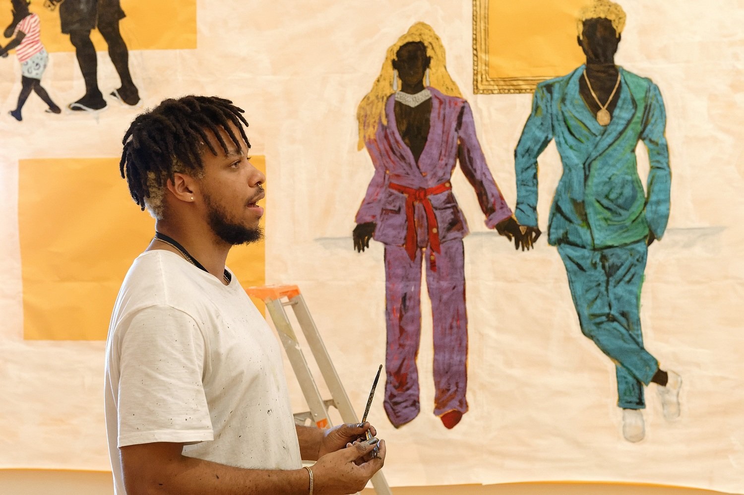 Artist's portrait Maxwell Alexandre