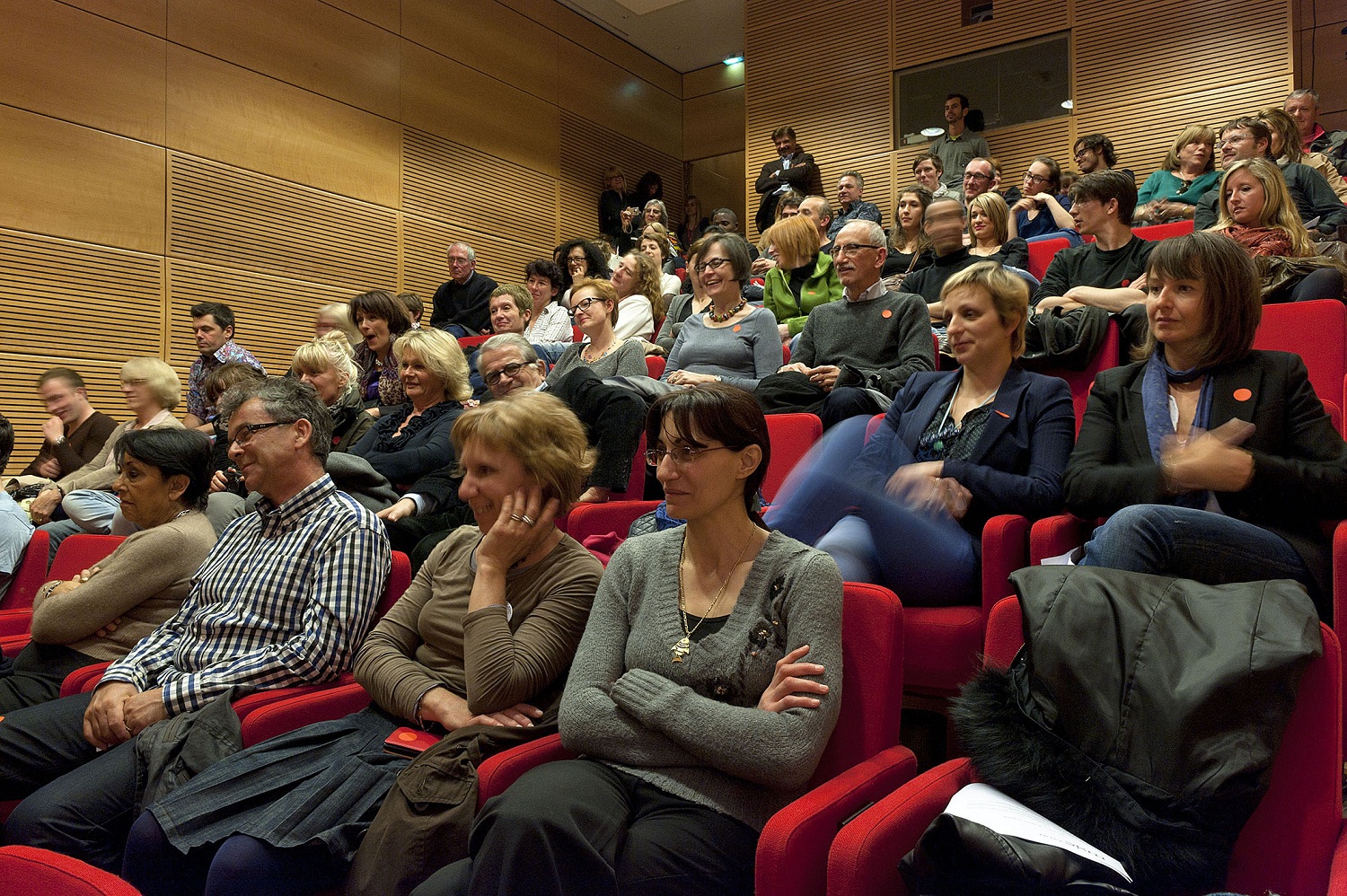 Vue de la salle de conférence du macLYON