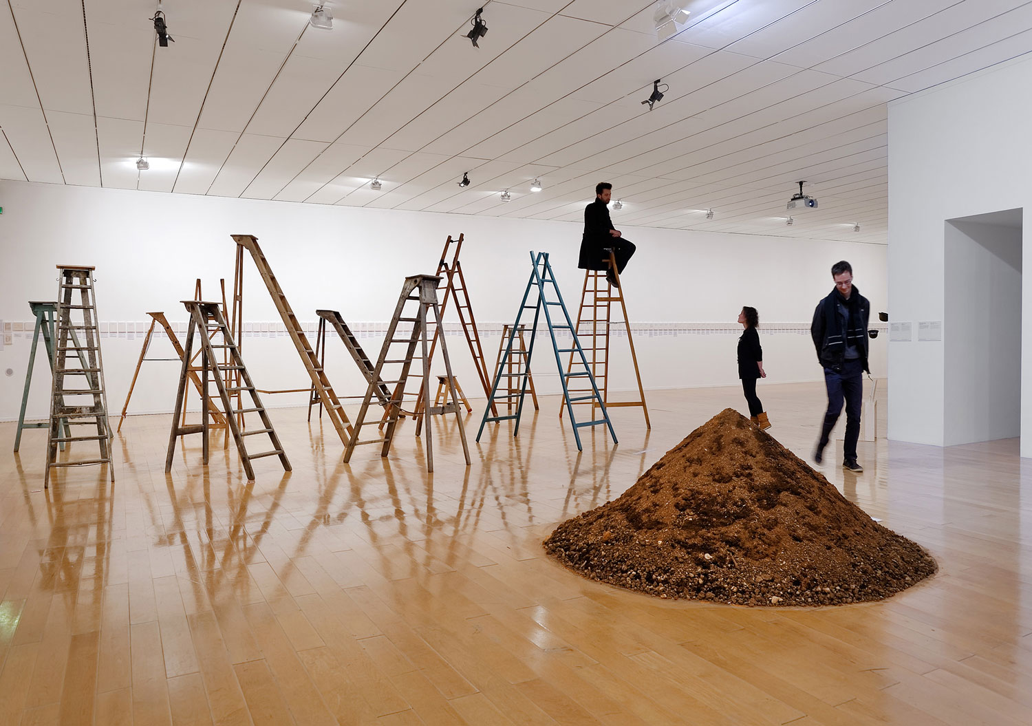 Vue d'exposition Yoko Ono