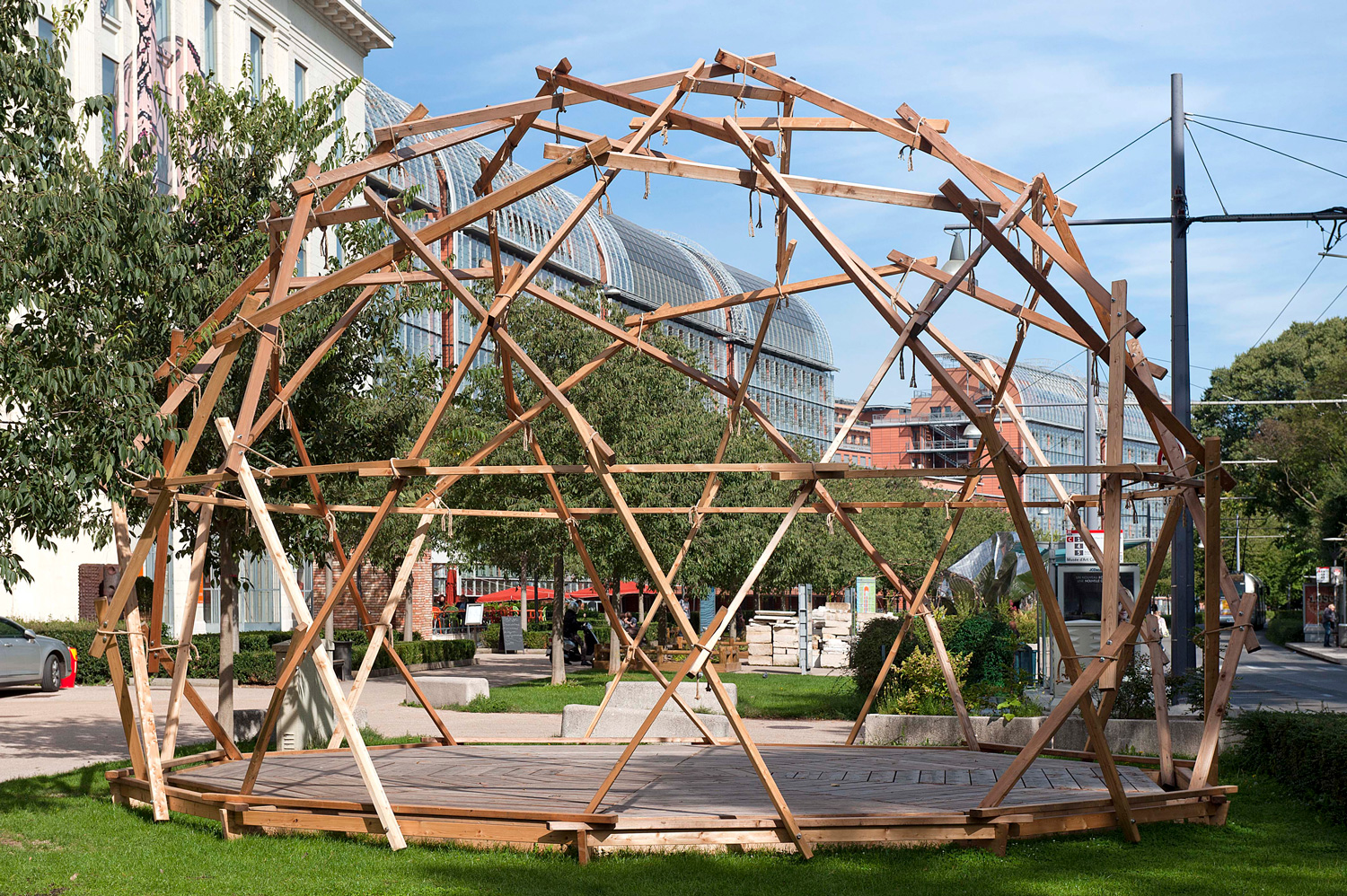 Richard Buckminster Fuller, Bear Island Dome, 1965. Collection macLYON