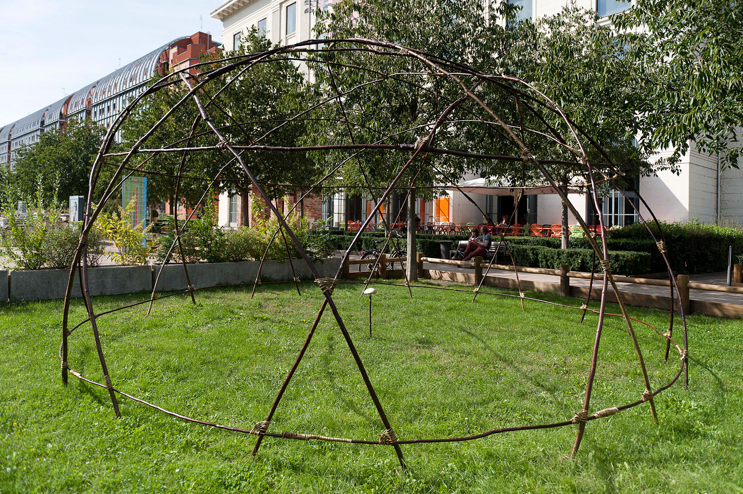 Richard Buckminster Fuller, Great Circle Dome, 1960. Collection macLYON