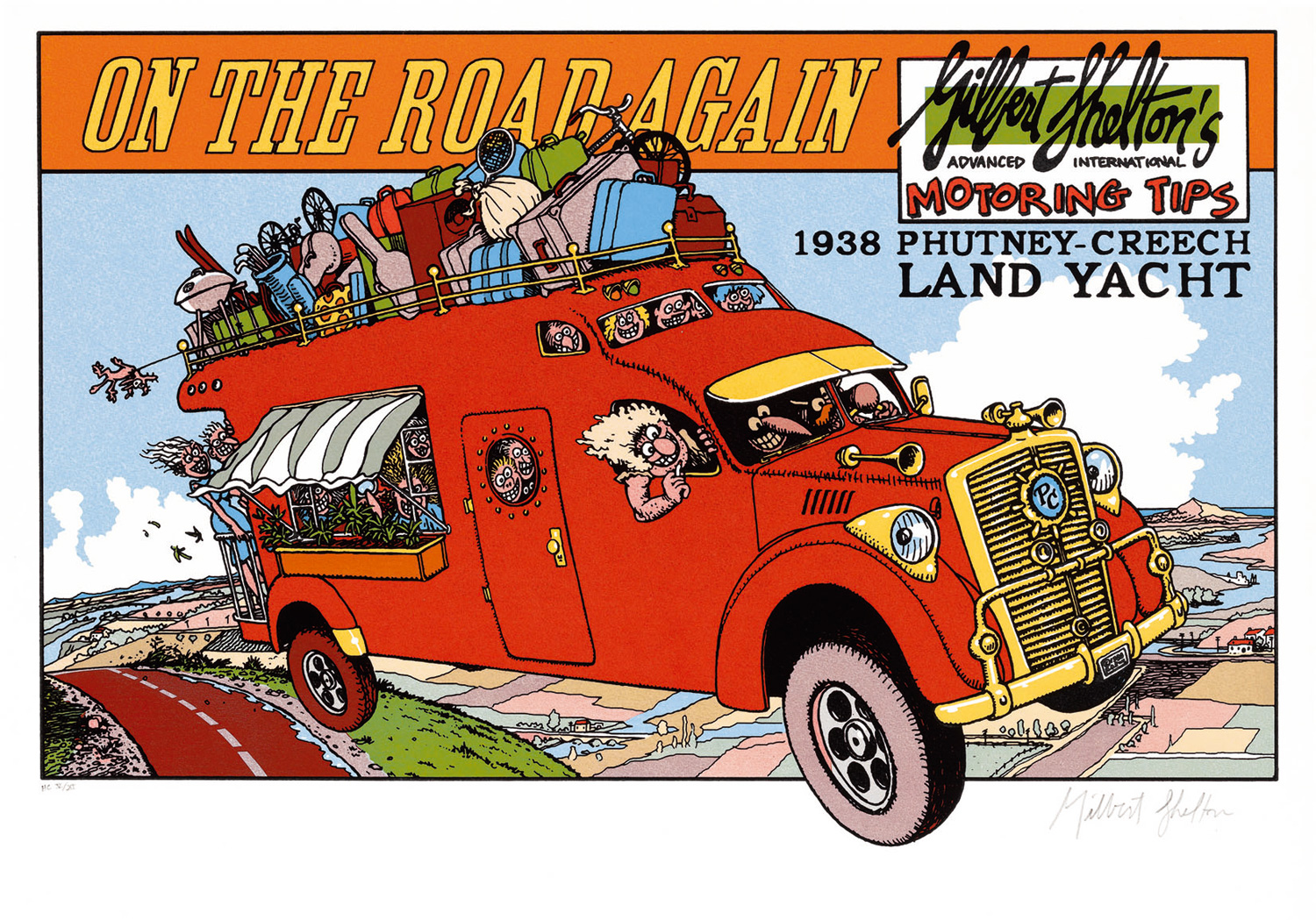 Gilbert Shelton – Motoring Tips, 2003