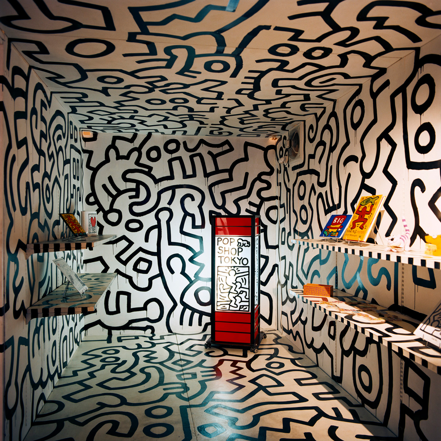 Vue de l'exposition Keith Haring