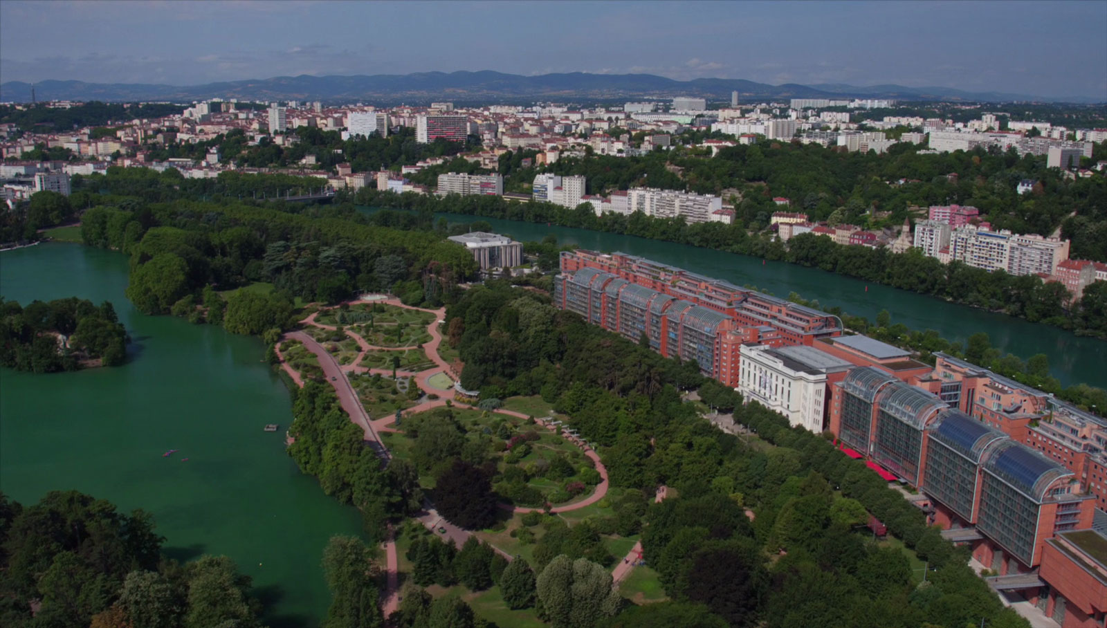 The museum from above