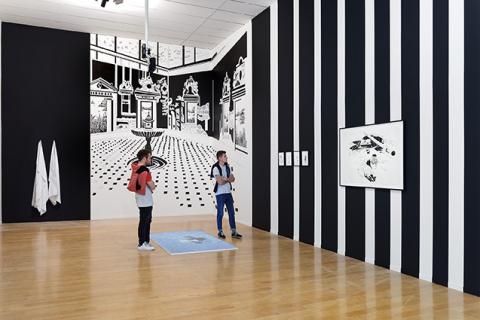 Vue d'exposition Storytelling