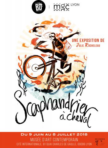 Visuel affiche expo Julie Rocheleau BD