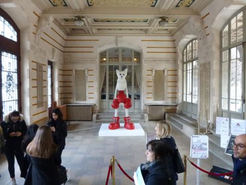 Vue d'exposition oeuvre de Séchas
