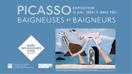 Visuel exposition Picasso au MBA Lyon