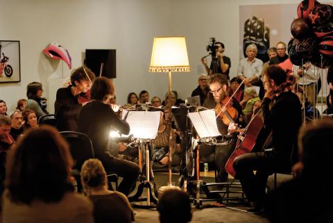 Vue de concert du Quatuor Béla