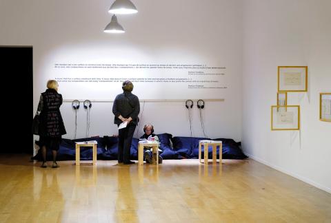 Exhibition view Listen Profoundly