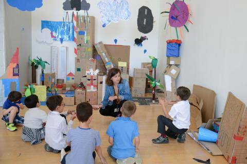 Vue d'atelier au macLYON