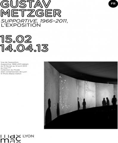 visuel fiche d'exposition Gustav Metzger