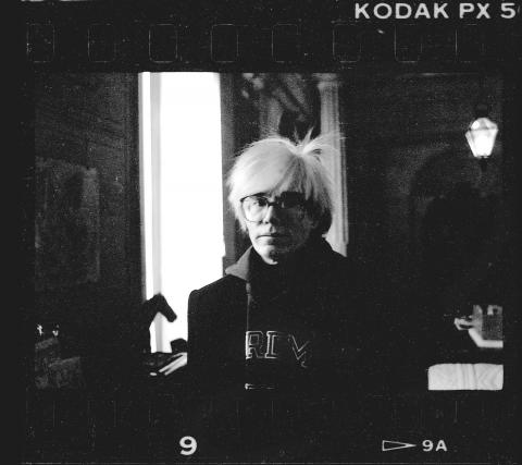 Portrait d'artiste Andy Warhol