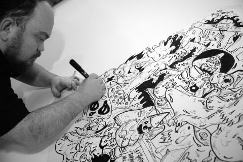 Portrait d'artiste Fabien Verschaere