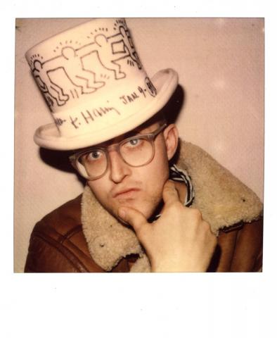 Portrait d'artiste Keith Haring