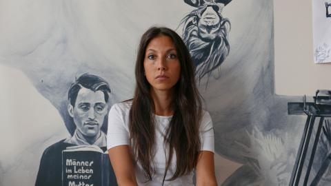 Portrait d'artiste Giulia Andreani
