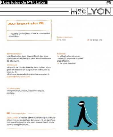 Ateliers de médiation spécial confinement