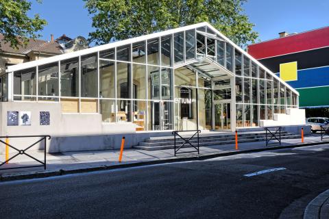 Vue de l'Institut d'art contemporain à Villeurbanne
