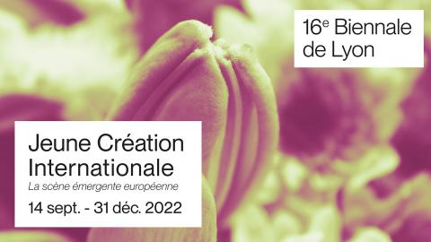 Visuel exposition Jeune création internationale 2022