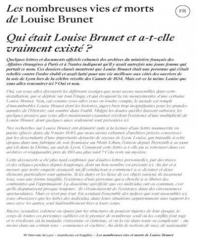 Textes expo Louise Brunet - bac 22