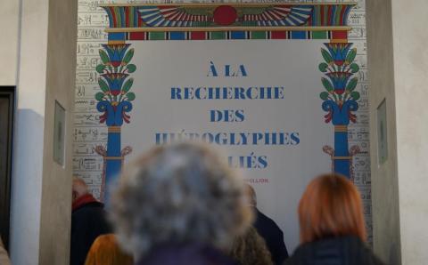 L'exposition "À la recherche des hiéroglyphes oubliés"