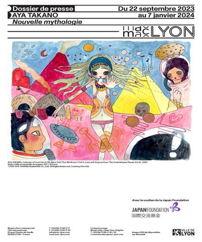 Couverture du dossier de presse Aya Takano