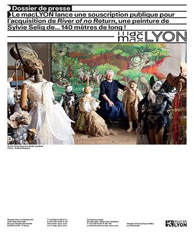 Couverture du dossier de presse souscription Sylvie Selig