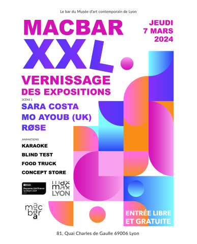 Affiche de la macBAR XXL