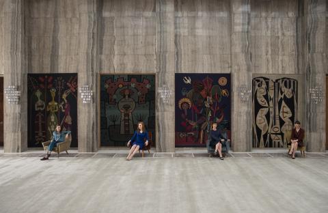 Jasmina Cibic,Tear Down and Rebuild, 2015