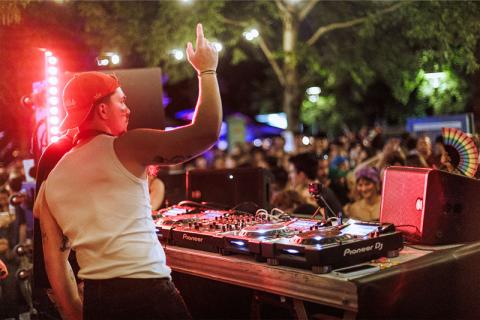 Photo d'un dj